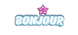 Gif animé bonjour petite fleur